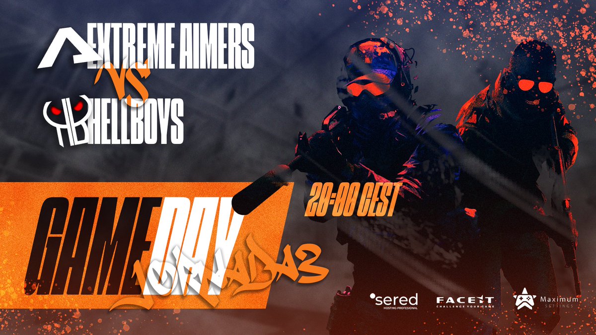 Conos League (@conosleague) on Twitter photo Partido de hoy
<a href="/HellboysCS/">Hellboys 🎄</a> vs <a href="/extremeaimers/">extreme-aimers</a>
🕗 20:00h CEST
🎙️ <a href="/Albisc232/">Albisc232</a>
📹 twitch.tv/ConosLeague Partido de hoy
<a href="/HellboysCS/">Hellboys 🎄</a> vs <a href="/extremeaimers/">extreme-aimers</a>
🕗 20:00h CEST
🎙️ <a href="/Albisc232/">Albisc232</a>
📹 twitch.tv/ConosLeague