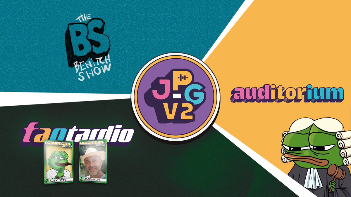 jpgxfm's tweet image. [ANNONCE🗣️ + GIVEAWAY🎁]

Après plusieurs mois d’existence, des dizaines d’émissions et des centaines d’heures de space, il est temps pour l’écosystème JPG de passer à la V2

On vous présente tout ça en dessous mais avant, un petit giveaway pour vous dire MERCI de votre soutien👇