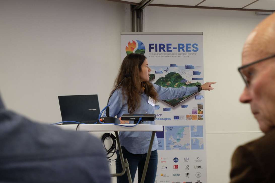 FIRERESProject's tweet photo. On the top of today’s agenda is a deep dive into our #InnovationActions! 💻 From data acquisition to communication with citizens🗣️FIRE-RES partners worked hard to cover all aspects of #IntegratedWildfireManagement. We’re proud &amp; ready to align efforts ahead of the final year! https://t.co/xgqpH3vfqz