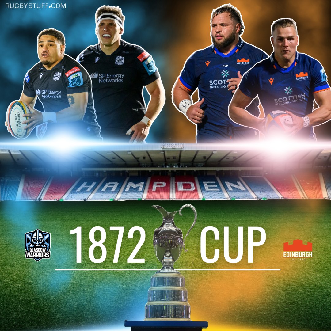 Hampden Park is ready for rugby! 🏉 Glasgow Warriors will take on Edinburgh in the opening leg of the 1872 Cup at the home of Scottish football on December 22nd!

#1872Cup #GlasgowWarriors #EdinburghRugby