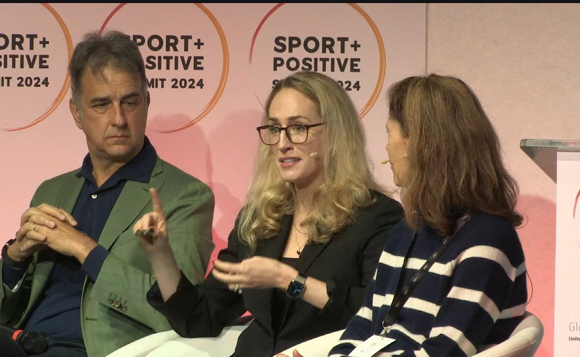 miekajika's tweet photo. Great presentaion Annie! about NBA's sustainablity strategy and climate actions, including NBA Green, NBA Launch Pad sustainability implementation, first-ever all-renewal-energy-games in Abu Dabi! So much encouraged!

#SportPositive24 https://t.co/JZ7ULN0Rsn