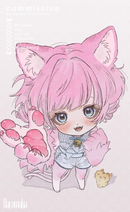 Skebリクエストありがとうございました モデル : 天猫ゆう様( #AmanyaYu_IRIAM ) #illustration #Skeb