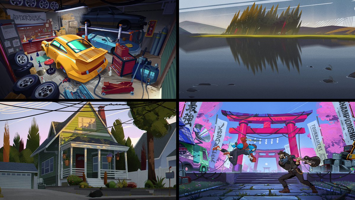 Happy #PortfolioDay!   

I'm Joaquin Santos, i like to paint stylized background :D