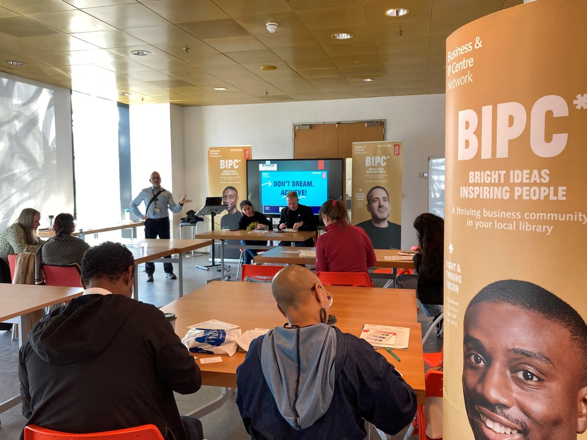 Would you like to join us? 

Our popular FREE business workshops, Don't Dream, Achieve! have returned. Saturdays session focused on what it is really like to start a business and where to start.

Find out more bit.ly/BIPCworkshops
<a href="/LibraryofBham/">LibraryofBirmingham</a> <a href="/BIPC/">Business & IP Centre</a> <a href="/BhamCityCouncil/">Birmingham City Council</a>