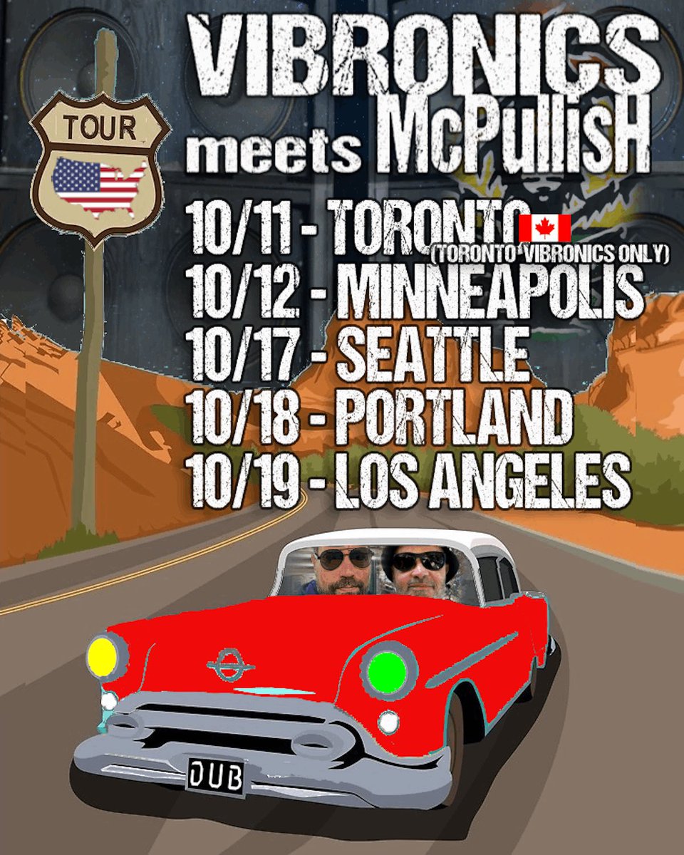 Canada &amp; USA Starting this week &gt;&gt;&gt; 

11 October - BSMT254, Toronto, Canada
12 October - Trichome Lounge, Minneapolis
17 October - Clock Out Lounge, Seattle
18 October - Pull Up PDX @ Process, Portland
19 October - South Bay Dub Club, Los Angeles