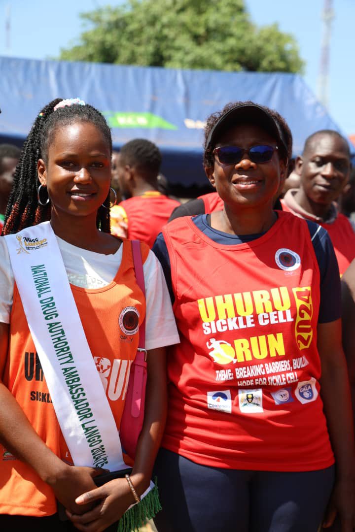 MissLango2024's tweet photo. As Ruth Altima, the Miss Lango National Drug Authority Ambassador for 2024/25, I was truly honored to join Hon. Minister Dr. Jane Aceng Ocero, our esteemed Minister of Health, and the resilient people of Lango in the Uhuru Sickle Cell Run last Friday. https://t.co/pUFWSOEA3q