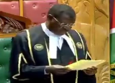 Speaker Moses Wetangula dismisses Tetu MP Geoffrey Wandeto's request to withdraw his signature from the impeachment motion against Deputy President Rigathi Gachagua

Wetangula clarified that once a lawmaker appends their signature to a special motion, they cannot retract it. 😅😅