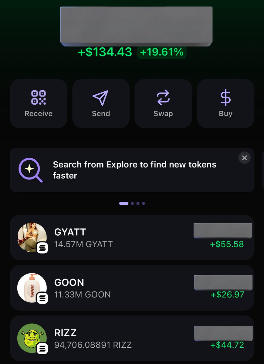 CEO_Wizzy's tweet photo. My culturefolio is loaded. 

$SOL Culture coins ripping past $20M Mcap, like $AURA, $SIGMA and $GIGA.

$GOON and $GYATT sat at $30k mcap and $15k mcap 👀.

Genuinely believe we will see these $1 Million minimum. https://t.co/4aLQ0QO9Uq