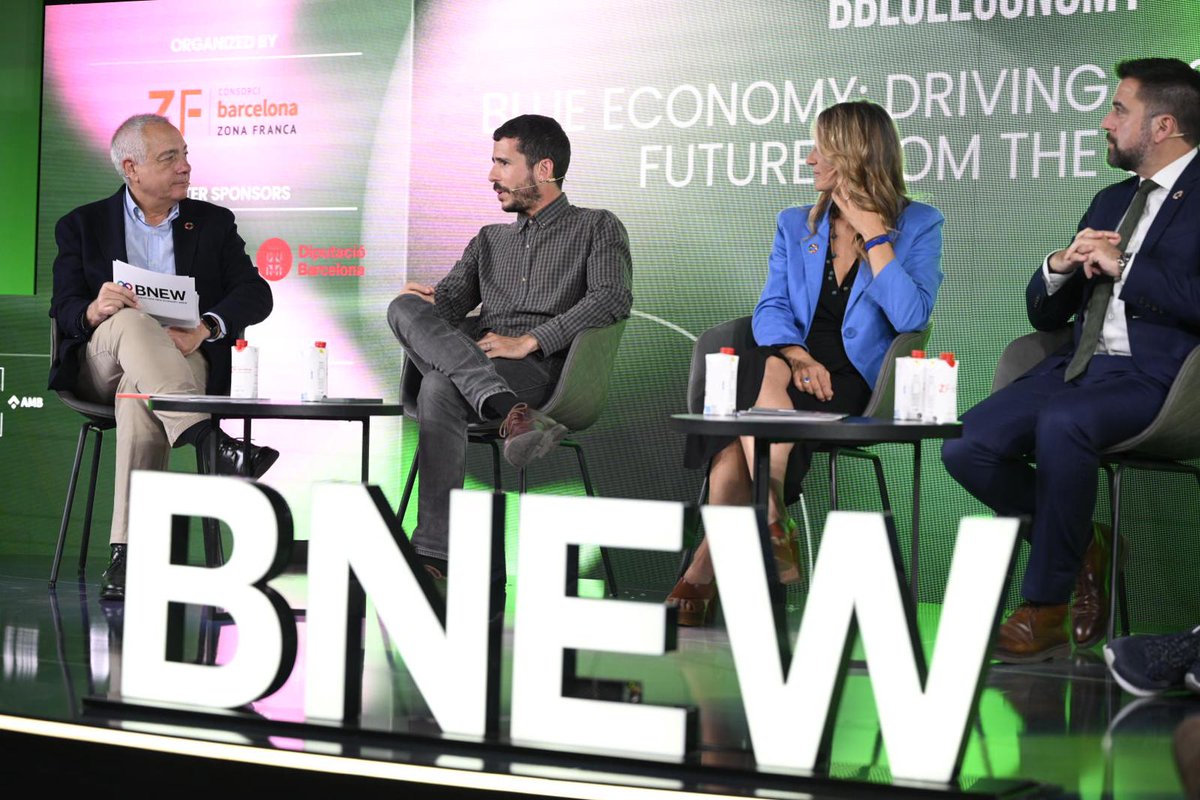 🌊¿Cómo se plantea el futuro sostenible de los Océanos? Hoy nos las cuenta Miquel de la Mano (<a href="/bcnportinnov/">BCN Port Innovation</a>), Francisco González (<a href="/ZFCadiz/">Zona Franca Cádiz</a>), Pau Guasch (<a href="/gpaseabots/">SEABOTS</a>), <a href="/Anna_Majo/">Anna Majo</a> (<a href="/barcelonactiva/">Barcelona Activa</a>) y <a href="/pere_navarro/">Pere Navarro Morera</a> (<a href="/ConsorciZF/">Consorci de la Zona Franca de Barcelona</a>) modera la sesión.