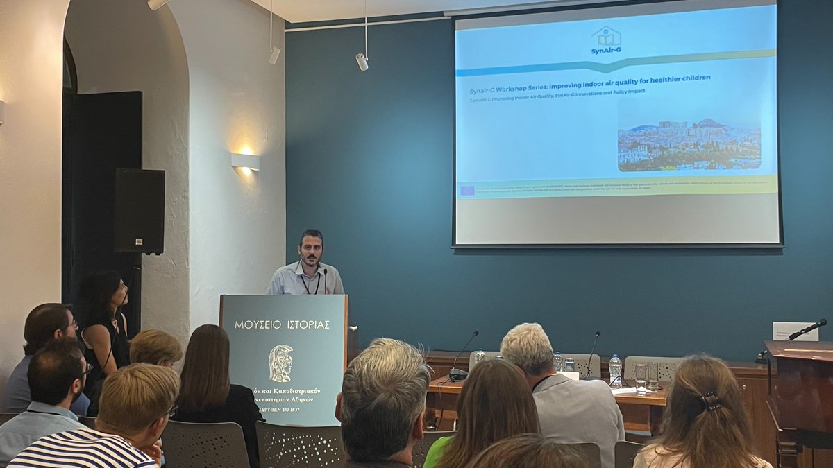 EFA_Patients's tweet photo. Great @SynAir_G workshop on #IndoorAirQuality in Athens!

Explored #IAQ from EU and national perspectives, highlighting the importance of clean indoor air for #allergy #asthma and #COPD patients.

☁️ℹ️Learn more about EFA's work in the SynAir-G consortium: https://t.co/HXMsSqlb0z https://t.co/RU8wenLywg