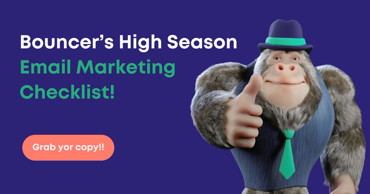 We know how critical it is to have a rock-solid email strategy, especially during Black Friday and the holiday rush. 

That’s why we’ve put together our High Season Email Marketing Checklist to help you😊

Download the checklist👉usebouncer.com/high-season-em…