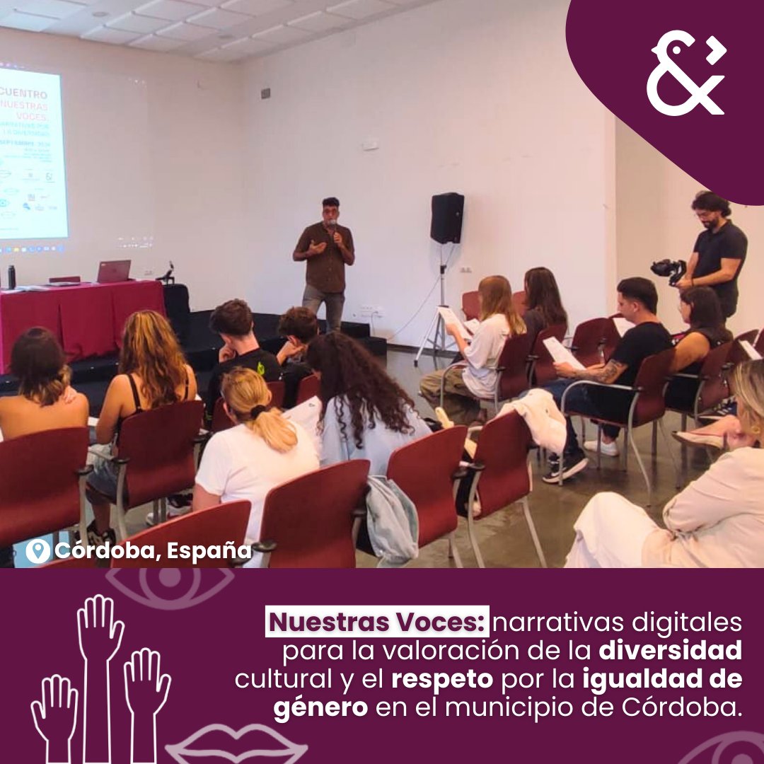 🌍 Encuentro Final del Proyecto "Nuestras Voces: Narrativas por la Diversidad" 

🗓️ El 26 de sept nos acompañaron las entidades <a href="/red21palmeras/">Asociación Red XXI</a>, <a href="/CICBata/">CIC Batá</a> y <a href="/aeBarbiana/">aeBarbiana</a> en Córdoba. 

Uniendo fuerzas por una comunicación que transforme realidades!✨

 #NuestrasVoces #Solidaridad