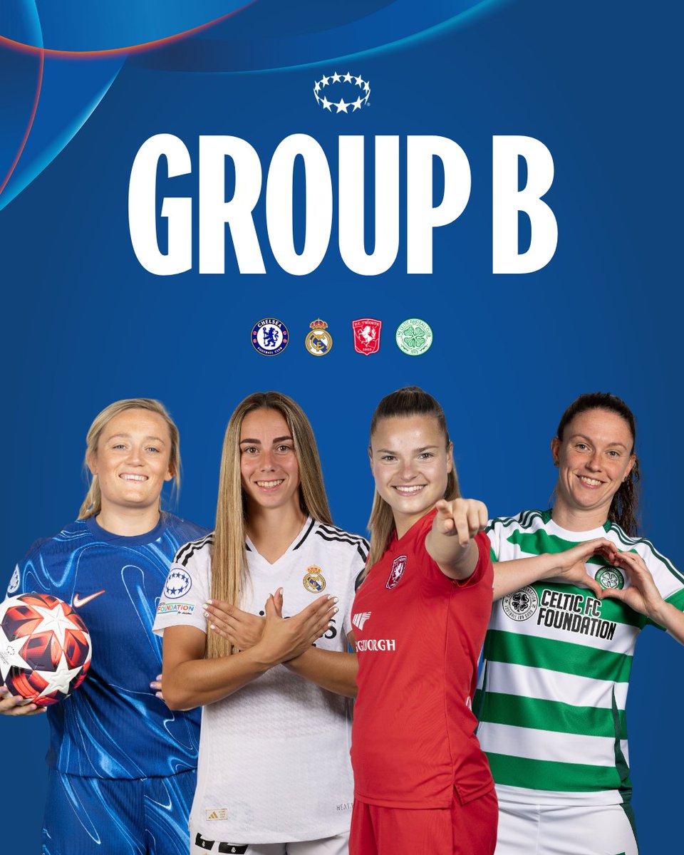 Who are you backing in Group B? 👊

#UWCL