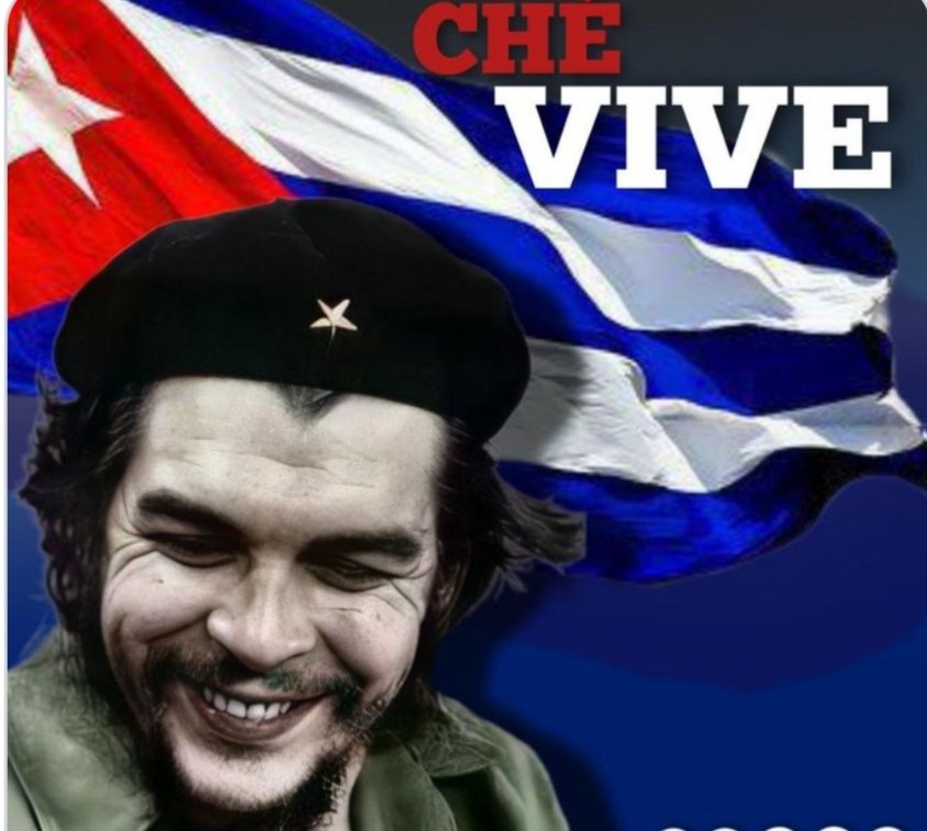 Ejemplo de hombre, revolucionario, compañero, hermano,internacionalista,  #CheVive 
#PescaMatanzas
