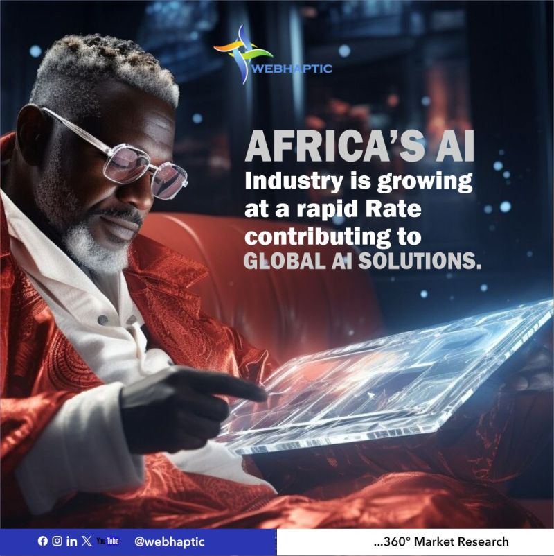 webhaptic's tweet image. Today our focus is on the rapid rise of the use of Artificial intelligence in Africa and how we at Webhaptic are a part of this move. To check out the article visit the link in our bio or click here 
webhaptic.com/how-to-leverag…