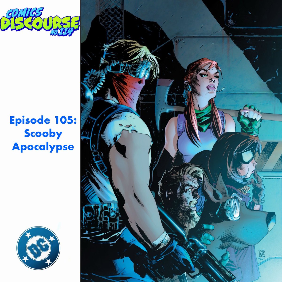 On <a href="/ComicsDiscourse/">Comics Discourse 114</a>, we begin our #Halloween theme month with #ScoobyApocalypse by #JMDeMatteis, #KeithGiffen, &amp; #HowardPorter (DCComics #ScoobyDoo). Plus #JonnyQuest and #TurtlesofGrayskull, #HydeStreet, #Manchurian, #Zatanna, &amp; #HelenofWyndhorn

podcasts.apple.com/us/podcast/com…