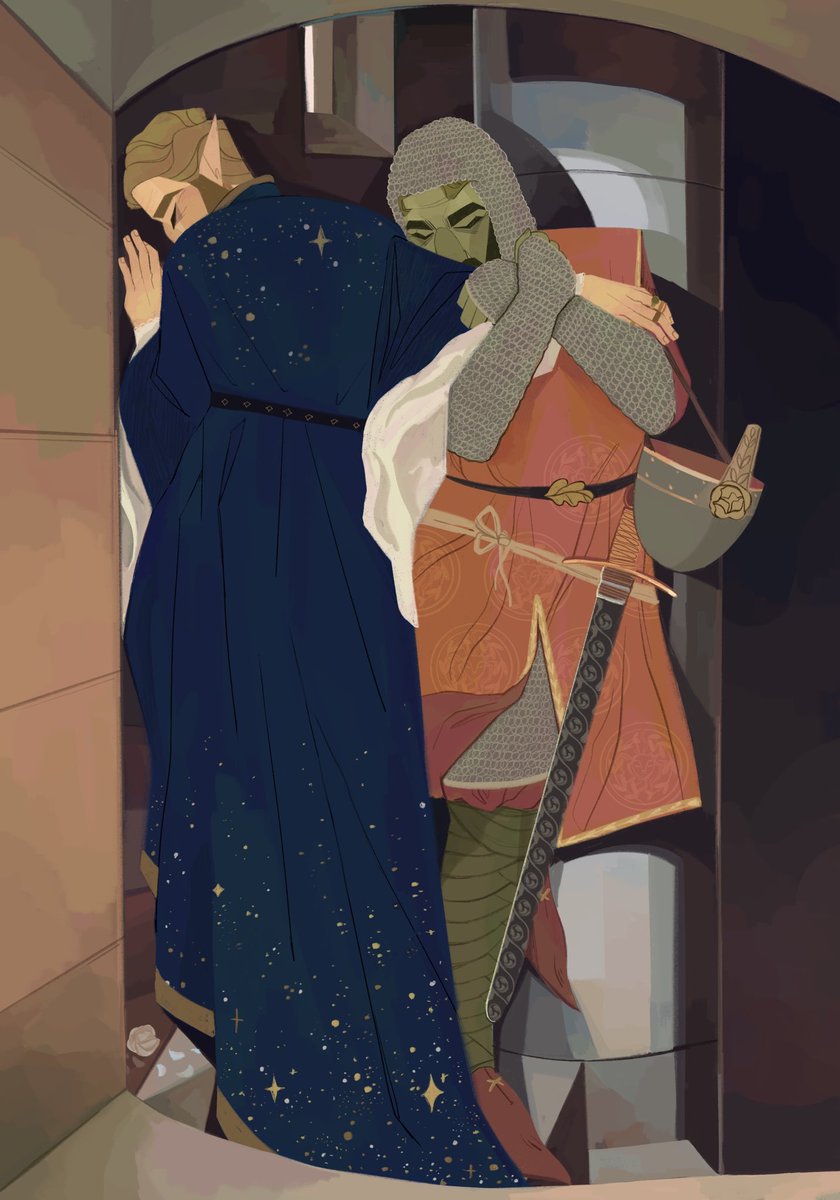 nooskadraws's tweet photo. hello #PortfolioDay! i'm viktor, a trans gay illustrator who loves historical fiction, fashion, and fantasy ✨⚔️🎩 looking for work in books, book covers, comics, and ttrpgs! 🏳️‍⚧️🌿
✉️ alex_dingley@hotmail.co.uk https://t.co/nZKcJvapvQ