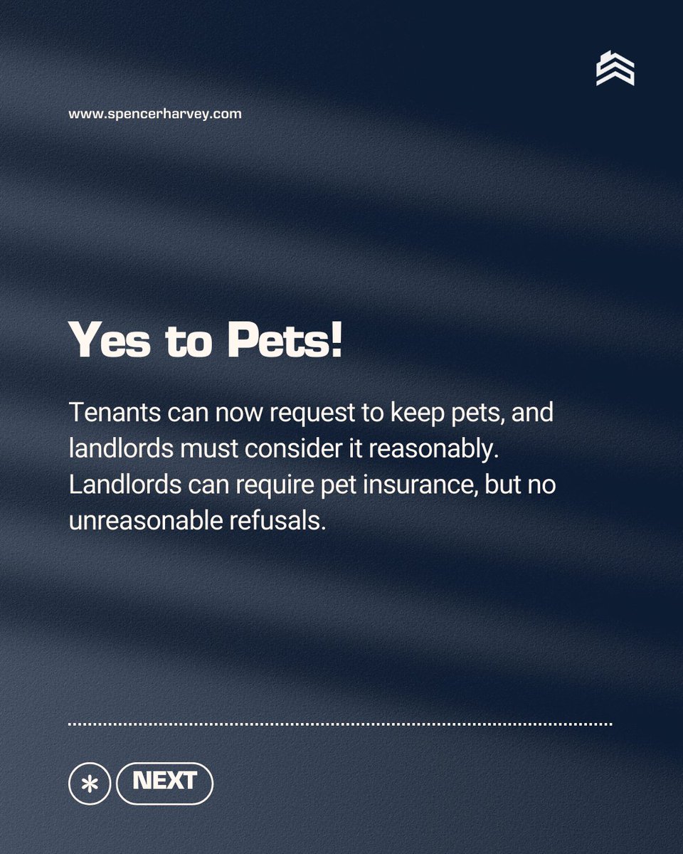 The Renters' Rights Bill: A New Era for Landlords and Tenants

Major changes are coming to the rental market.

#LettingAgents #PropertyManagement #SpencerHarvey #Stockport #TenantManagement #LandlordServices #RentStockport #HouseValuation #RentersRights