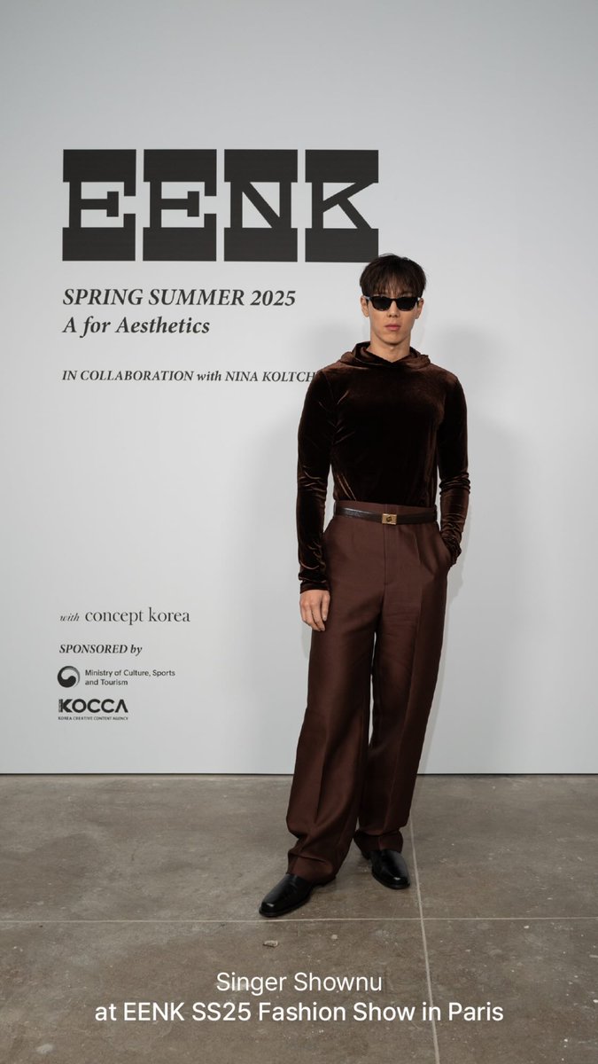 H_ONE_A's tweet image. 241008 EENK

#PFW #PFW2025 #파리패션위크
#몬스타엑스 #MONSTAX
#셔누 #SHOWNU