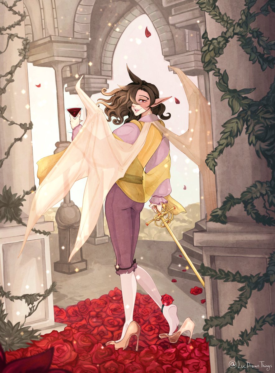 LucDrawsThings's tweet photo. @kofi_button For sure this one's my favourite, painting it was so fun 💖

https://t.co/WibuYnjSIJ https://t.co/JrvIXkP86S