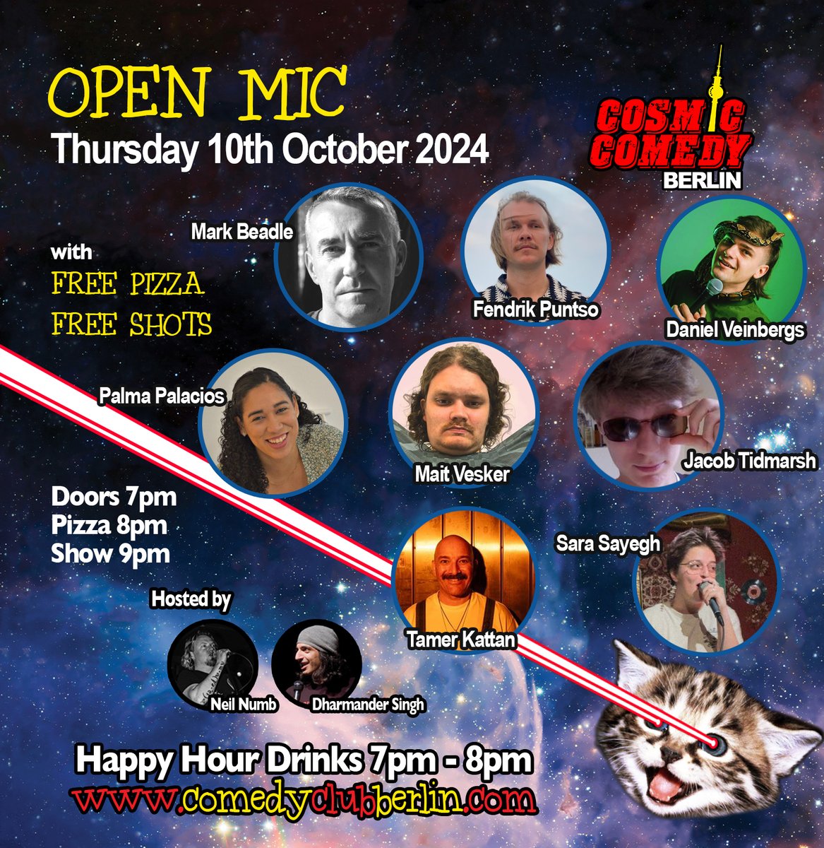 Cosmic Comedy Berlin tweet media