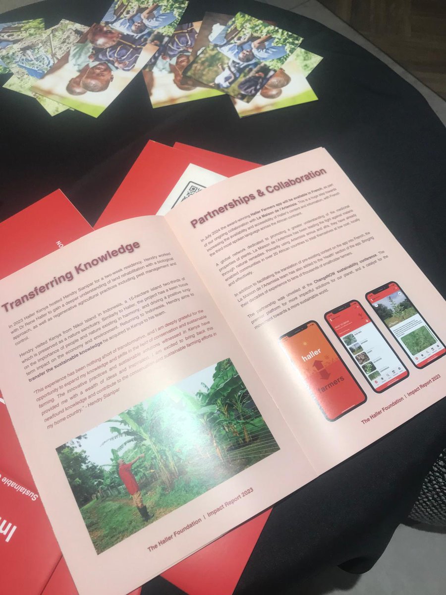 La Fondation Haller vient de célébrer son 20e anniversaire, entourée de ses fondateurs et de toute sa communauté. Heureux ce partager l'événement, au titre du partenariat passé avec la Fondation pour le développement de l’application Haller Farmers. <a href="/hallertweets/">Haller</a> #Artemisia