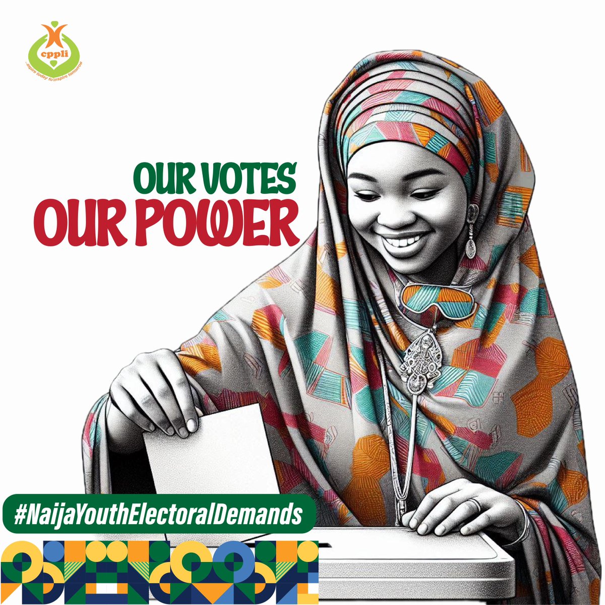🚀 YERP-Naija!💪
Naija youths, the power to change elections dey our hands o! 🎯 No time to dull—let's join hands, push for the electoral reforms we need, and make sure say our votes count! 🗳 #NaijaYouthElectoralDemands