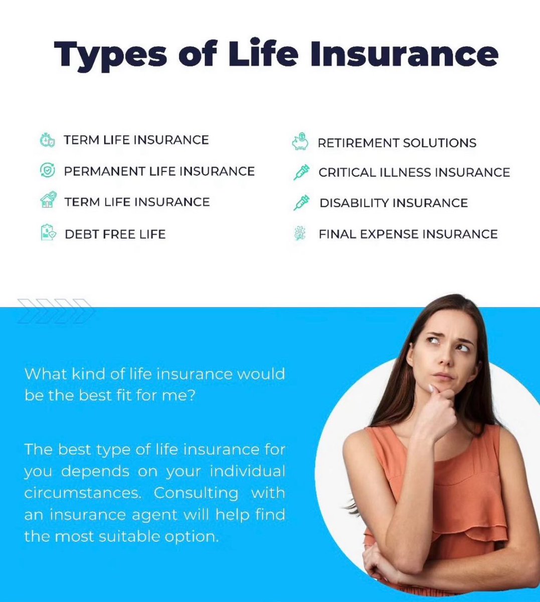 RLJGroup's tweet image. Life insurance can provide financial security for your family, but how do you choose the right policy?

Contact us now to start planning for your future! ☎️ (832) 510-5983

#lifeinsurance #qoutes #insuranceconsultation