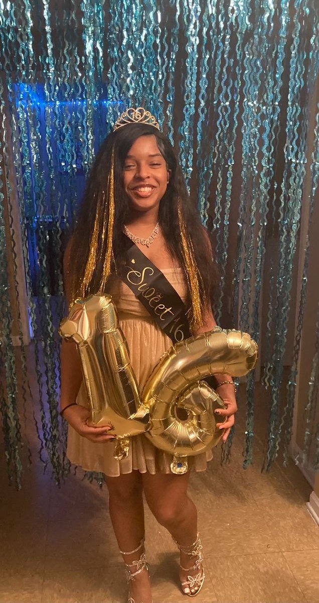 LadyMustang_MHS's tweet photo. On yesterday, someone celebrated a birthday! 🥳 🎂 Happy SWEET 16 to sophomore guard, Ayanna Muhammad! 🎉 https://t.co/XiAAQMgHWv