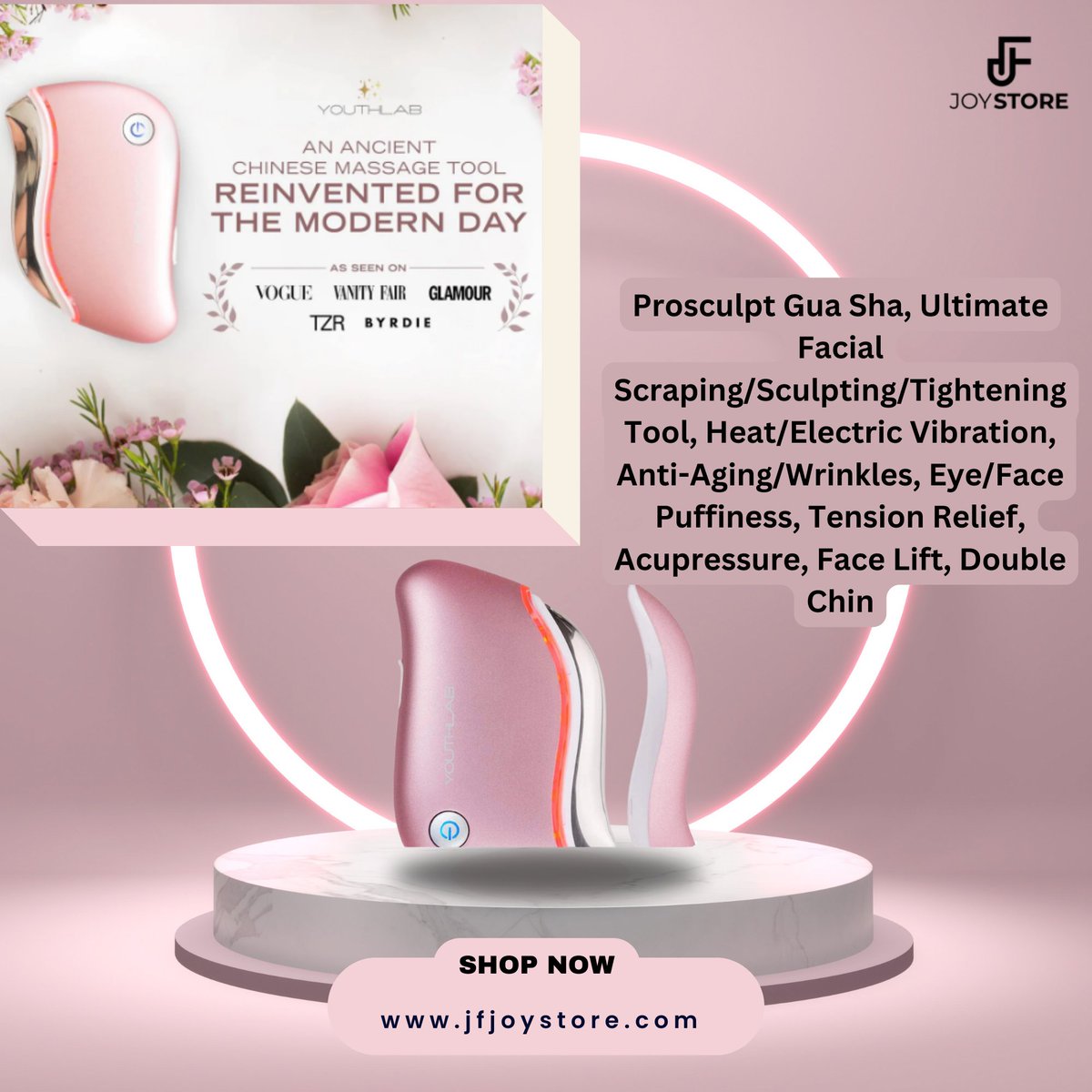 jfjoystore's tweet photo. Prosculpt Gua Sha, Ultimate Facial Scraping/Sculpting/Tightening Tool, Heat/Electric Vibration, Anti-Aging/Wrinkles, Eye/Face Puffiness, Tension Relief, Acupressure, Face Lift, Double Chin

Shop Now 
👇📷 
https://t.co/e0XpM4OTzh

 #trend #TrendingNow #viral2024 #Diddy #Loving https://t.co/vuE2mZgzOP