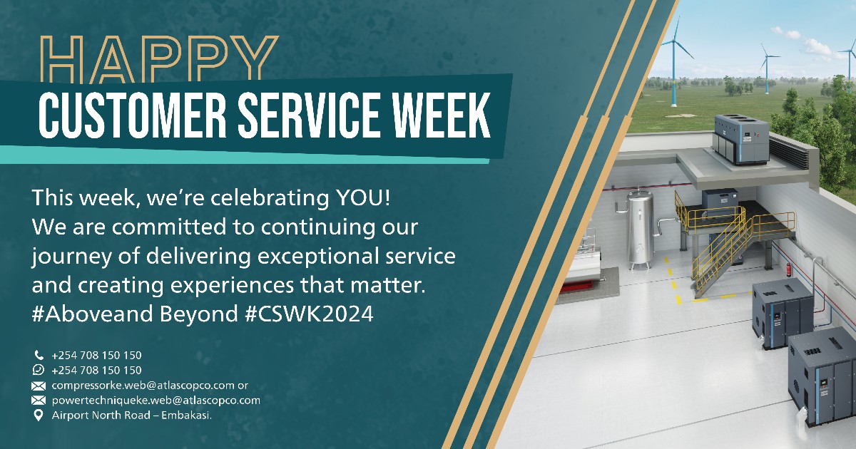 Happy Customer Service Week.
#AboveandBeyond