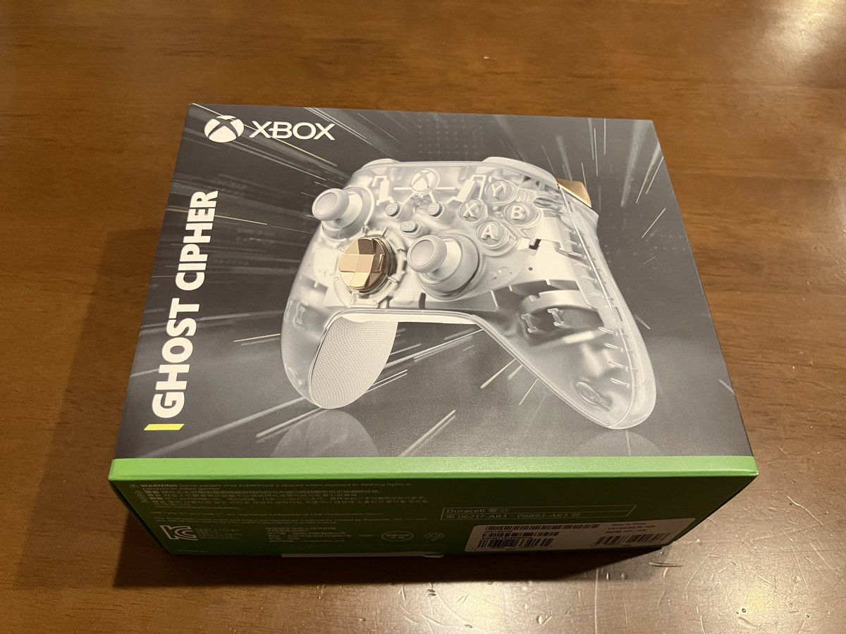 nai_wa's tweet image. ちょっと前からコントローラーの上方向の調子が悪くて、直線で他のお豆に抜かれるので思い切って新調しました😆
ちょっと早い自分への誕プレ🎁
見た目🎮もゴーストサイファー👻って名前もかっこよくて気に入りました✨🤗

#GHOSTCIPHER
#ゴーストサイファー