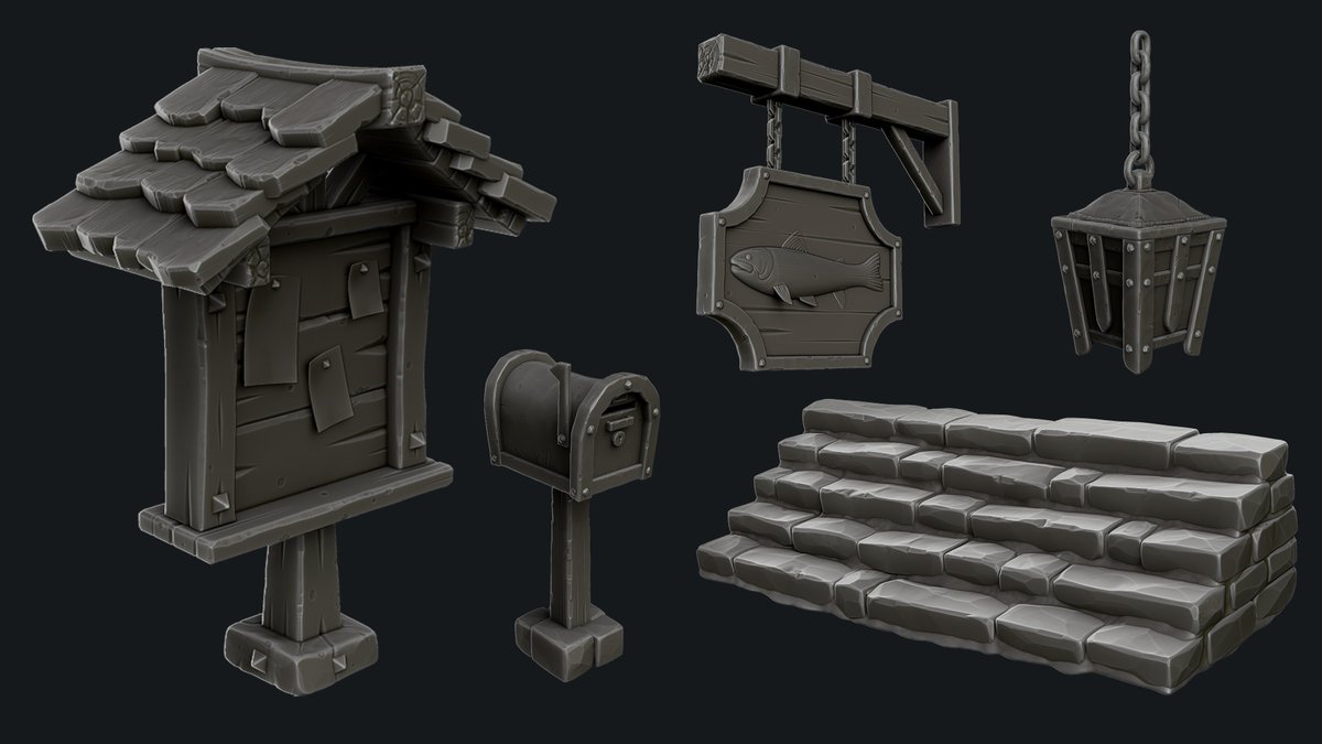 shakali_enviro's tweet photo. Happy #PortfolioDay  ¡¡  I´m amazed to see the awesome pieces from all of you¡ specially the works of my colleagues. I´m join in with you.

#blender #unreal #zbrush #Portfolio #gamedev #digitalart https://t.co/6ulceHRdFm