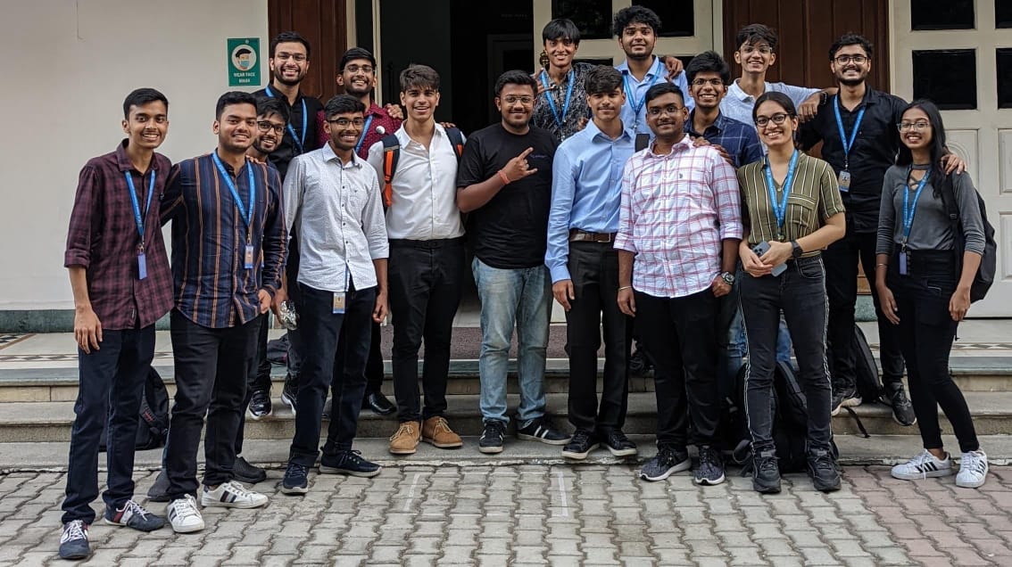 Sarv_shaktiman's tweet photo. Club's first event @BlockchainSRM (2022)
@0xAishwary was the speaker.

After that we hosted 20+ events , and the real meet-up used to be a post speaker session at my flat. 

What started small for fun got us @mintairxyz @Sidebot_ @defyapp_ and others (under construction) rising up.

 @BlockchainSRM won 70+ national-international hackathons all together won 30+, Team Wasuli) and many times the competition was bw us than other colleges, it was the bear of 2023 we called it Hackathon Farming 🚀🚀

Advice for new college clubs rising up: 

Main agenda of the club: Good non-normie parties.

Communities represent cultures and principles, having both is important for the vibes.

Hobbyists will outperform hardworkers, cultural building is what the talks should be around you(and in your parties).