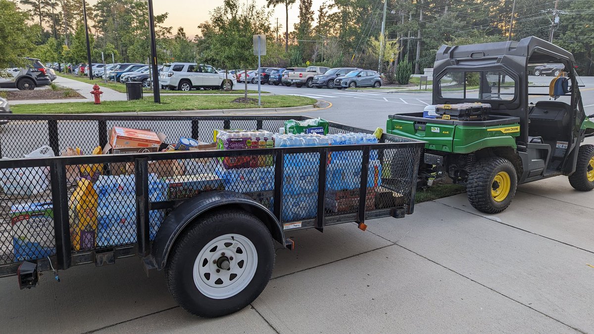 Cougars Helping Cougars is in full force! We have adopted the Asheville High School Cougars and their school community with a donation drive. Please help! More carpool donation opportunities this pm as well as Thur am/pm. <a href="/ApexHighSchool/">Apex High School</a> <a href="/WCPSS/">Wake County Public School System</a> #PEAKProud