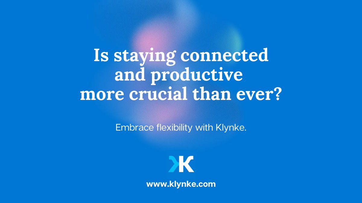 🌤️Flexibility at your fingertips🌤️ 

In today’s world, staying connected &amp; productive wherever you are is key. With #Klynke Time Management, access your work and collaborate seamlessly - anytime, anywhere. Perfect for #remotework &amp; #globalteams🌏🚀 klynke.com