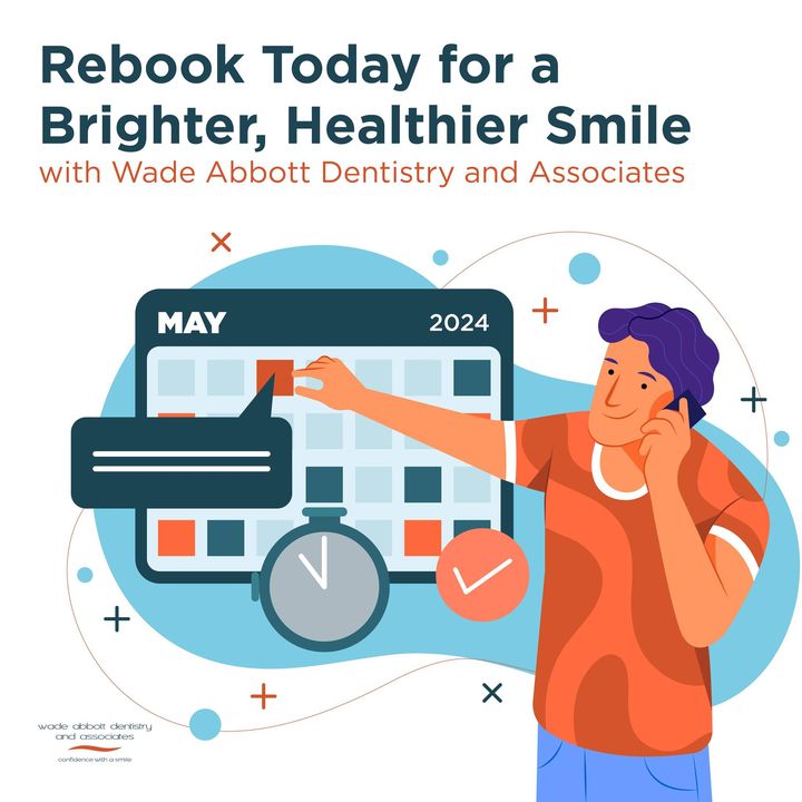 abbottdentistry's tweet photo. Healthy smiles start here! Rebook with Wade Abbott Dentistry and Associates to avoid costly repairs and keep your teeth in top shape.

Book Now: 
📞 : (709) 745-9233 
✉️ : reception@wadeabbottdentistry.ca https://t.co/sFMbhQlwtM