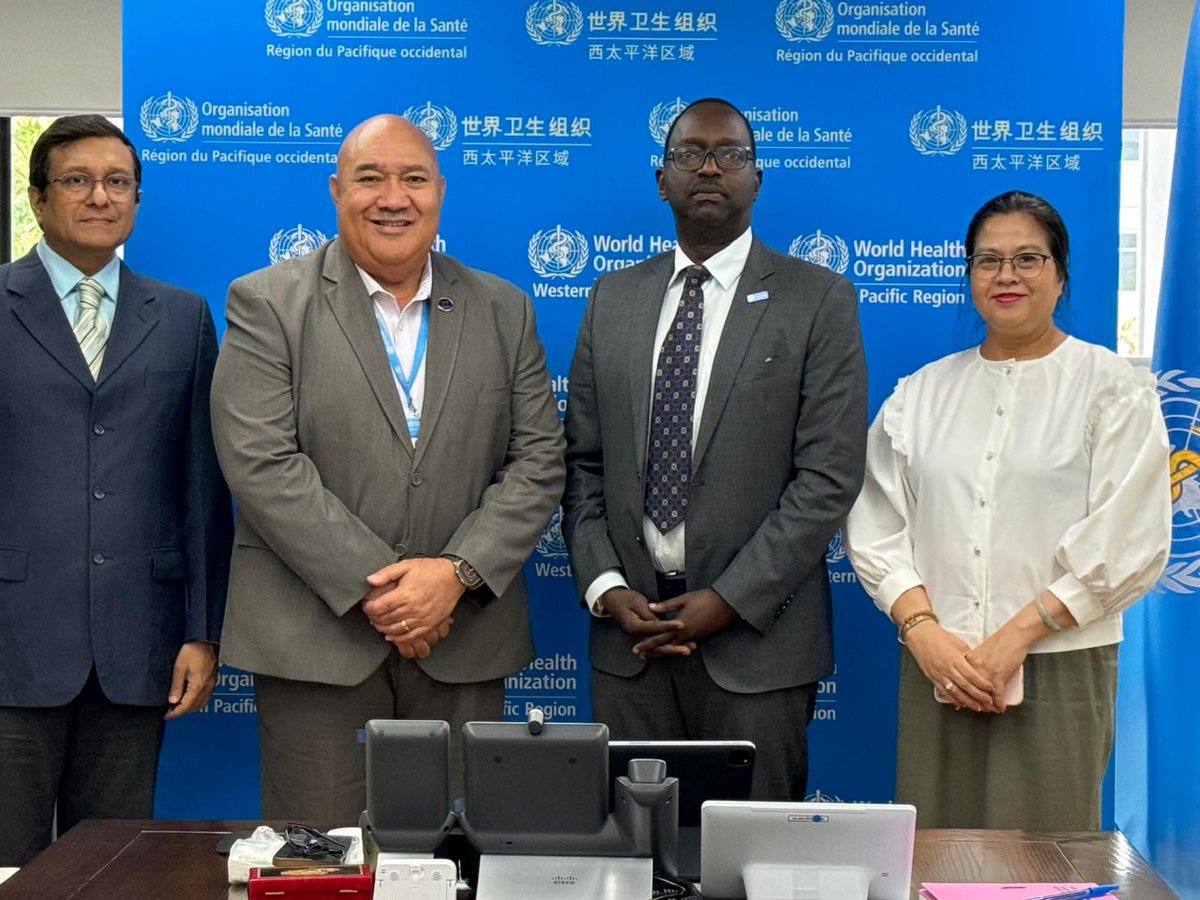 Great to welcome <a href="/WHO/">World Health Organization (WHO)</a> Global Malaria Programme Dir <a href="/DrDanielNgamije/">Dr. Ngamije Daniel</a>. Every 2 minutes, a child dies from #malaria globally—a preventable &amp; treatable disease. We have the tools to protect people from deadly 🦟 bites and must work together.

Thanks for the collaboration, Dr Ngamije!