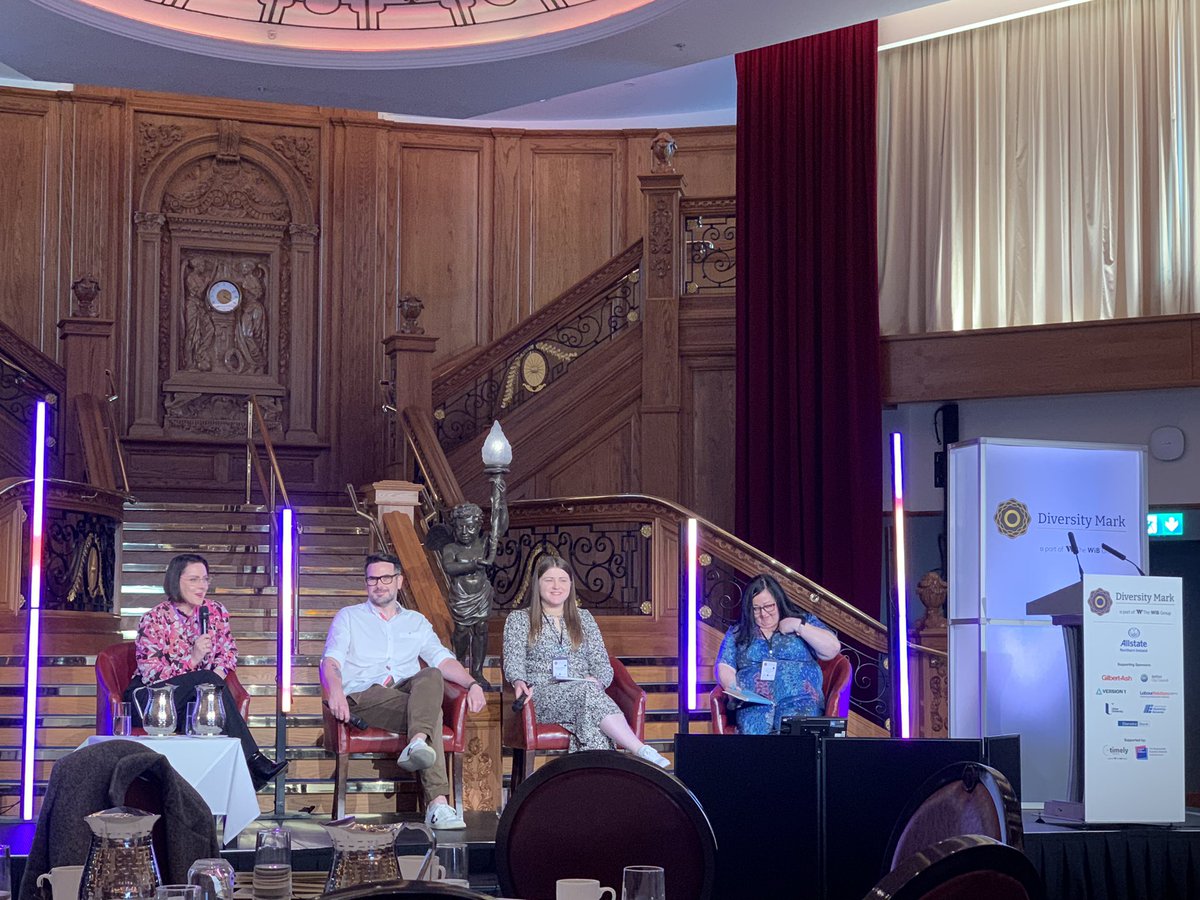 Discussion now on understanding the Purpose of Staff Networks /Employee Resource Groups #DMSummit24