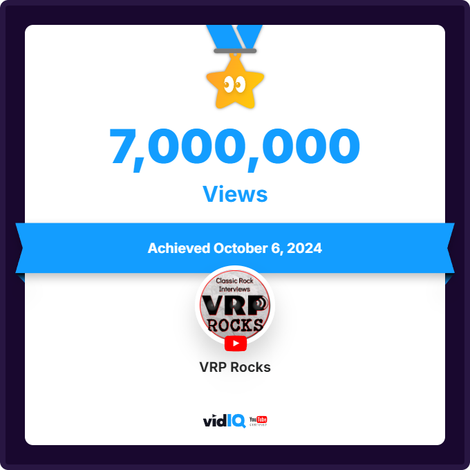 vrprocks's tweet photo. Hey everyone! I just wanted to say a huge thank you – VRP Rocks has just hit *𝟳 𝙈𝙄𝙇𝙇𝙄𝙊𝙉* total views on YouTube! 🎉 It's crazy to think how far this channel has come &amp; it wouldn't be possible without your support!
Thank you, Paul! 👍🤘
@PantheonPods https://t.co/O5b6EHQ0Z8