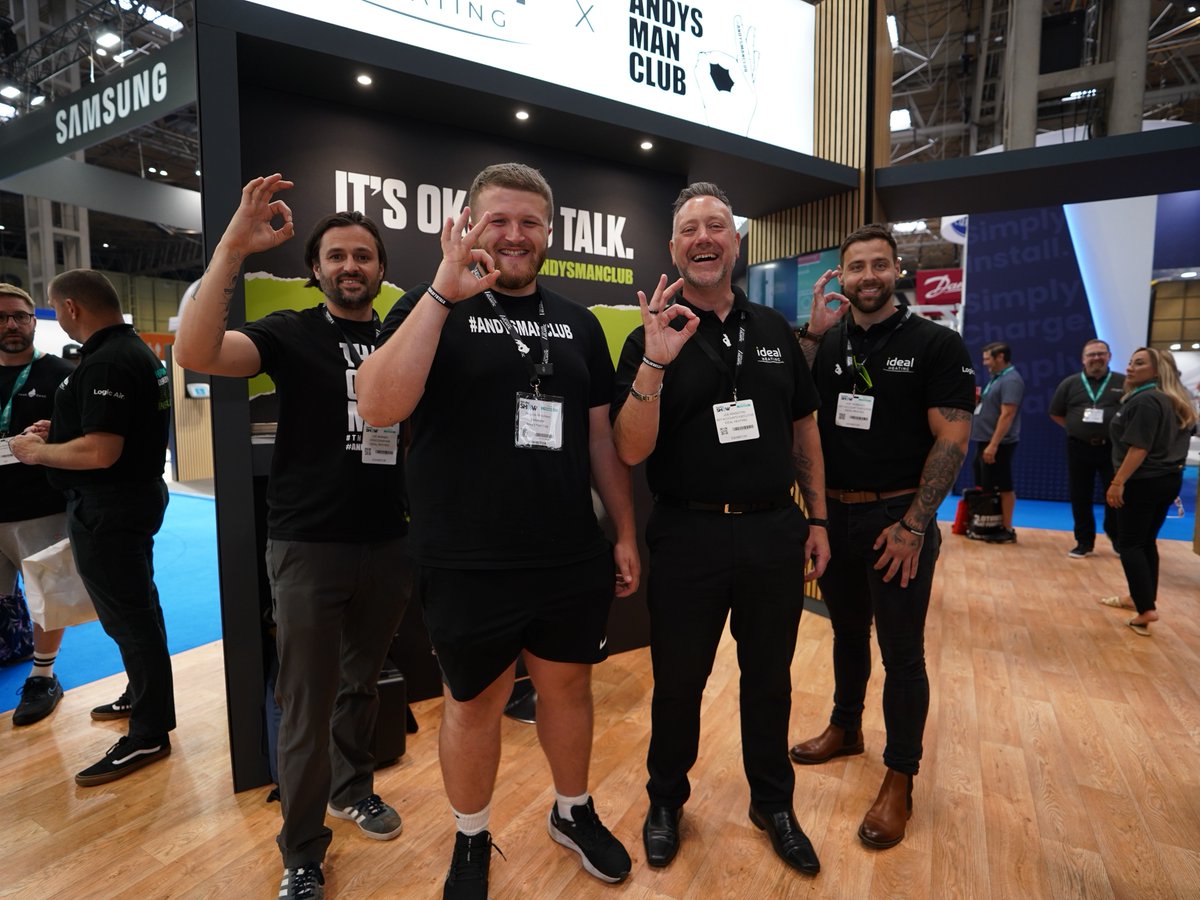 📆 National Mental Health Awareness Day | Thursday 10th October

This Thursday our ASMs will be hosting their trade counter event alongside <a href="/andysmanclubuk/">#ANDYSMANCLUB</a> to raise awareness for the charity and men’s mental health! 👌🏻
bit.ly/3BywTPL 
#IdealHeating #AndysManClub
