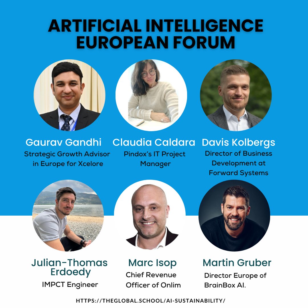 globschool's tweet photo. 🎙️ Meet AI experts from Xcelore, Pindox, Onlim &amp; more at the **AI European Forum**!  

📅 Oct 10, 5:30 PM  
📍 District Working, Vienna  

🔗 https://t.co/0SFV35xj56  

#AIForum2024 #AI #Networking #ViennaEvents https://t.co/VunR1O5SCZ