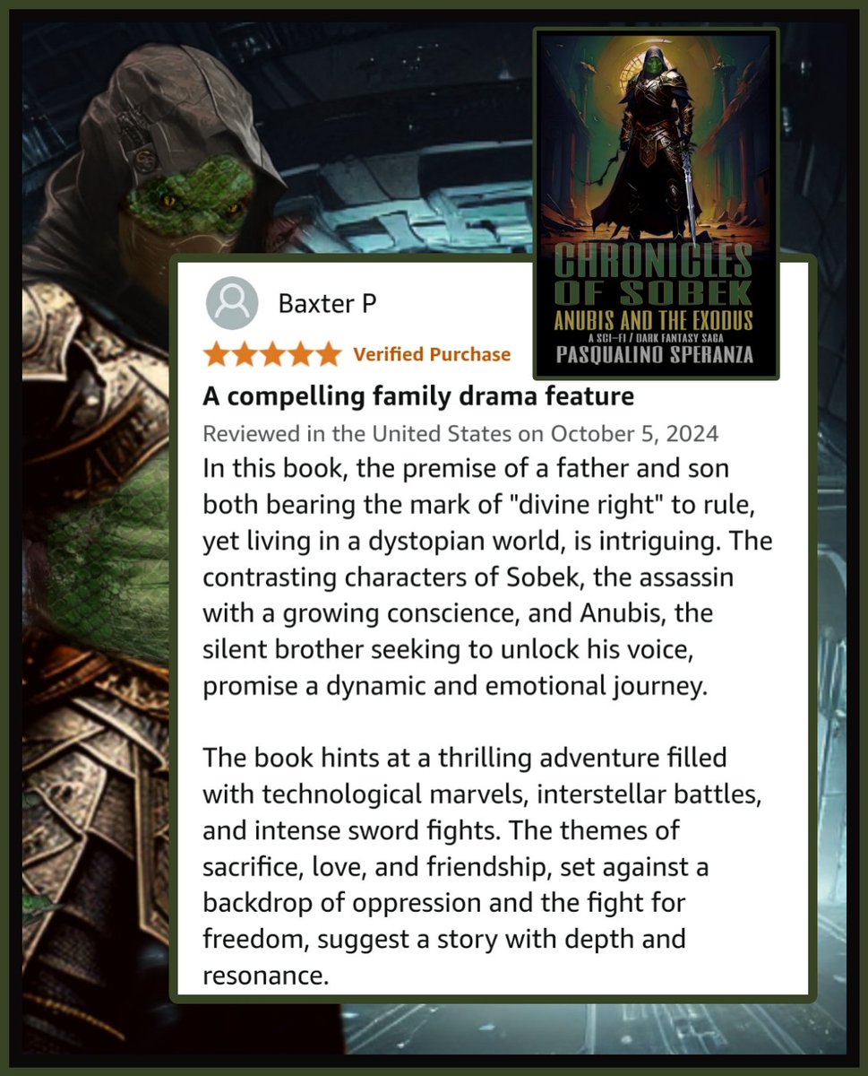 Thanks, Baxter P, for your purchase and great review 👍. Book II is also available. Both are available on Amazon only.

#books #book #bookstagram #booklover #bookreview #bookrecommendations #scifi #darkfantasy #alien #aliens