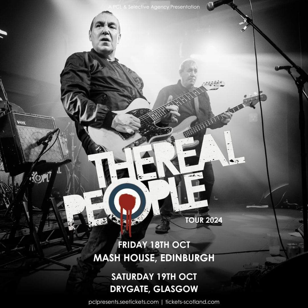 The Real People (@realpeopleband) on Twitter photo COMING UP NEXT WEEK
#TheRealPeople
#Scotland
Friday 18th October
<a href="/themashhouse/">The Mash House</a> #Edinburgh
Saturday 19th October
<a href="/drygate/">Craft Beer • Brasserie • Peaks Bar • Events</a> #Glasgow
Tickets Available
ents24.com/uk/tour-dates/… COMING UP NEXT WEEK
#TheRealPeople
#Scotland
Friday 18th October
<a href="/themashhouse/">The Mash House</a> #Edinburgh
Saturday 19th October
<a href="/drygate/">Craft Beer • Brasserie • Peaks Bar • Events</a> #Glasgow
Tickets Available
ents24.com/uk/tour-dates/…