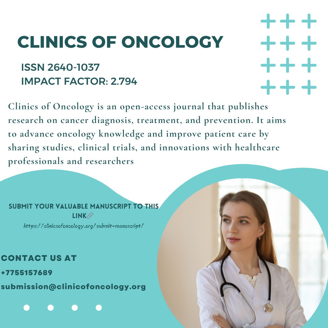 clinofonco's tweet photo. "Advancing cancer care, one discovery at a time. Stay informed with the latest in oncology research! 

Please visit our website for more information:
https://t.co/hWWQe6tMG6

#Oncology #CancerResearch #ClinicsOfOncology" https://t.co/xl15WkTVJV