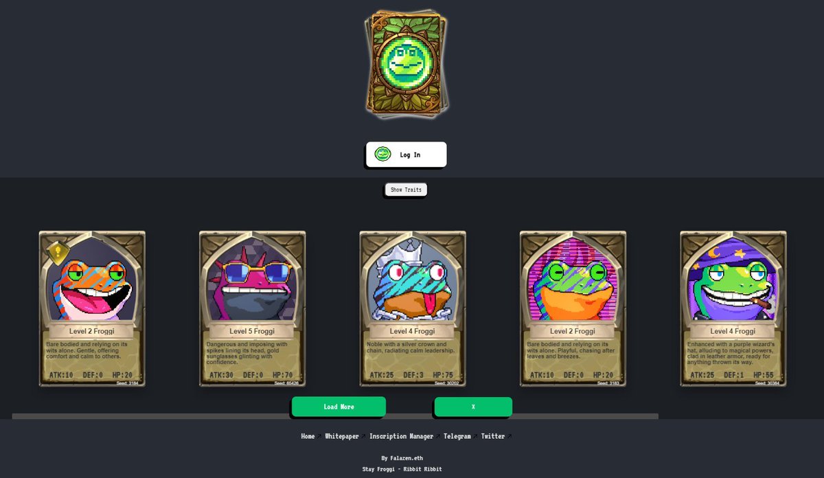 The Frog is more than just a Frog🐸

the possibilities that open up onchain with 20i are being demonstrated in real time with <a href="/Froggi_ERC20i/">Froggi</a>