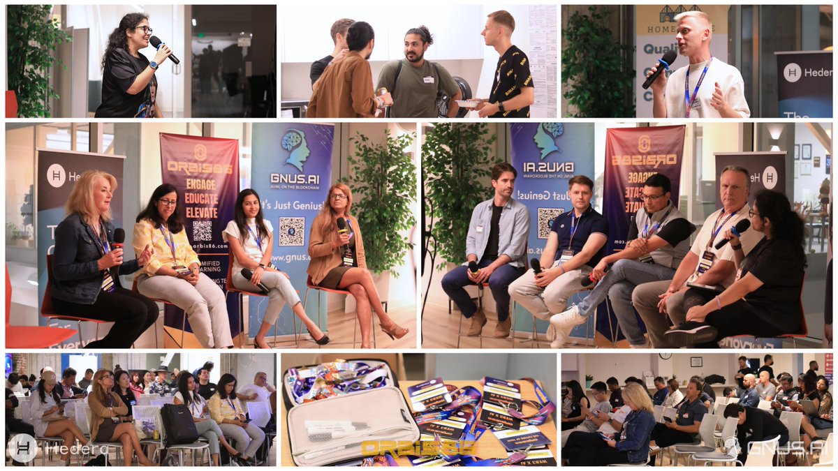 ✨ We are thrilled to announce the successful conclusion of "Orbis86: The Future of Tech - Web3 x AI" event, sponsored by Hedera and GNUS.ai, with venue sponsor HomeBridge! and Co-Hosted by OffChain during #SFTechWeek 🎉

🌟 Here's a glimpse of the enriching