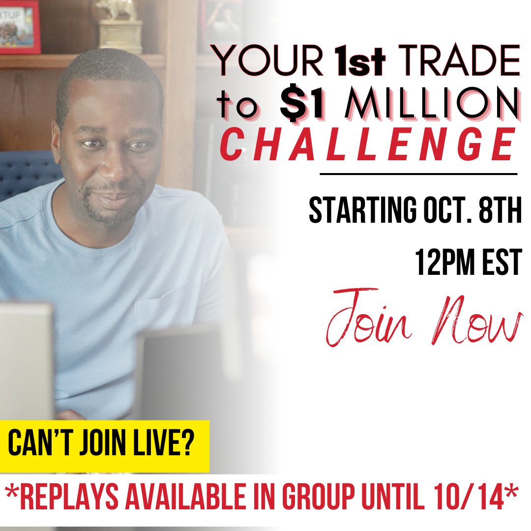 brownreport's tweet image. Today is your last chance to join my 3-Day Free Facebook Challenge, starting at 12 pm EST TODAY—only about an hour away!

We’ll cover everything you need to get started, from opening your first account to placing your first trade. 

Join NOW: powertradesuniversity.com/challenge/