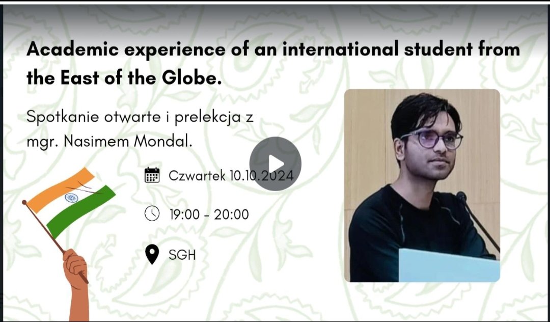From taking an oath as a student to embracing unbiased administration, critical thinking, quality research, and  independence-my experience in the West stands apart from the East. Meeting students from diverse backgrounds is enriching my worldview every day. #GlobalEducation