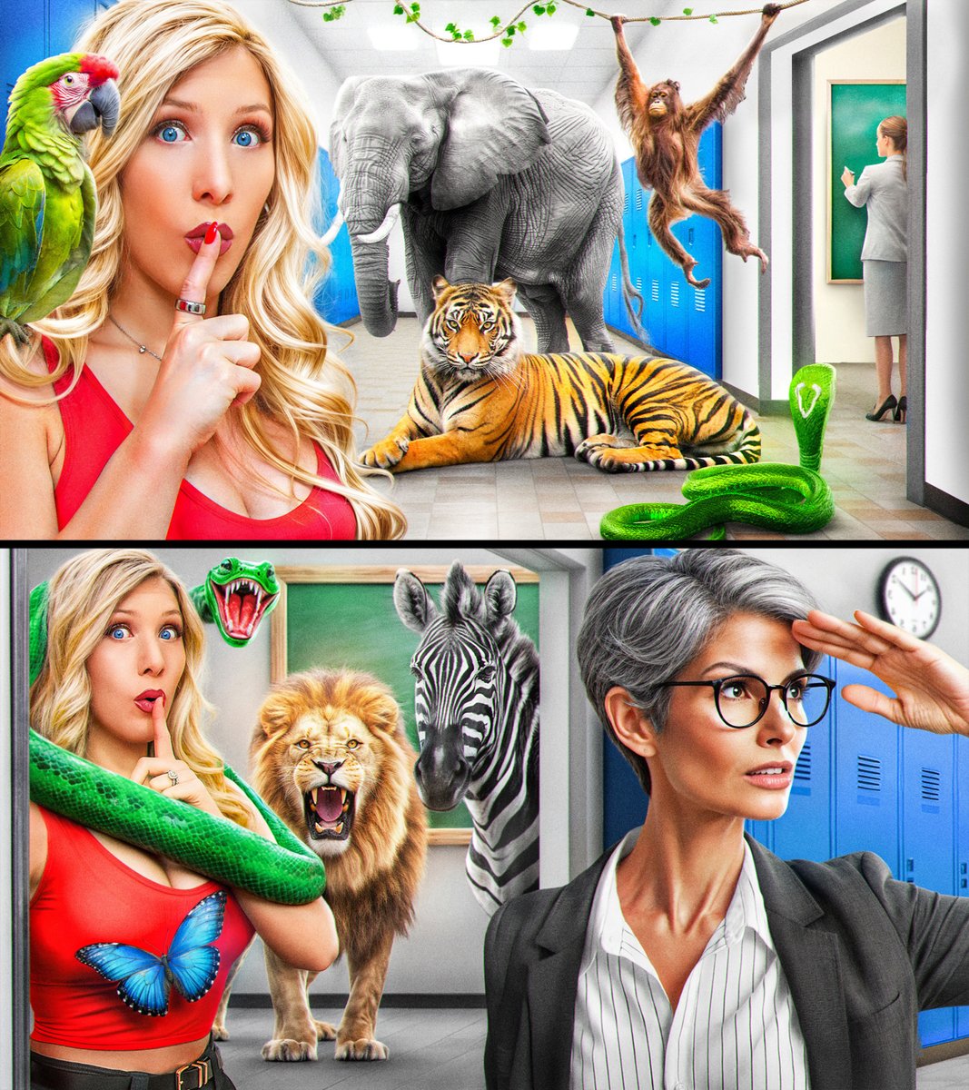 Recent thumbnails designed for <a href="/BriArsement/">Brianna ~ Youtuber</a>   
"I Built a ZOO in a SCHOOL!" 

Which thumbnail catches your eye? 👀